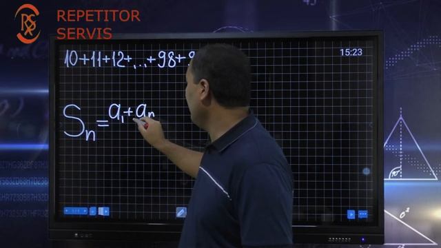 Matematika: Arifmetik Progressiya. Misollar Yechish.