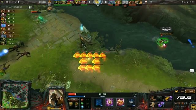 Virtus.pro vs Fnatic, Dream League Day 6, Game 2 смотреть онлайн