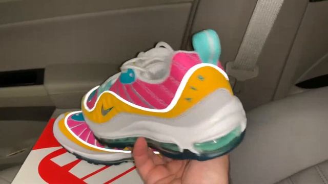 Nike Air Max 98 Easter Pink womens sneaker смотреть онлайн