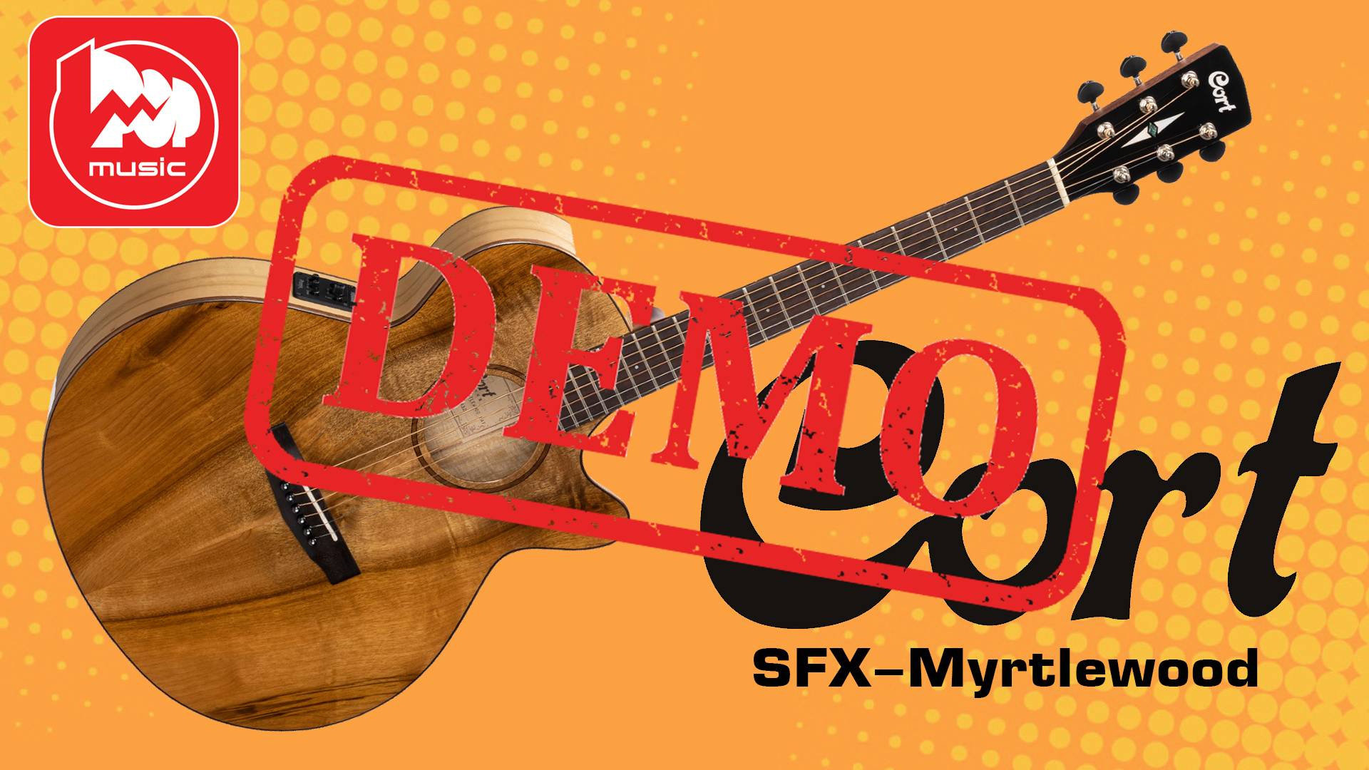 Электроакустика CORT SFX-Myrtlewood-NA - демонстрация звучания смотреть онлайн