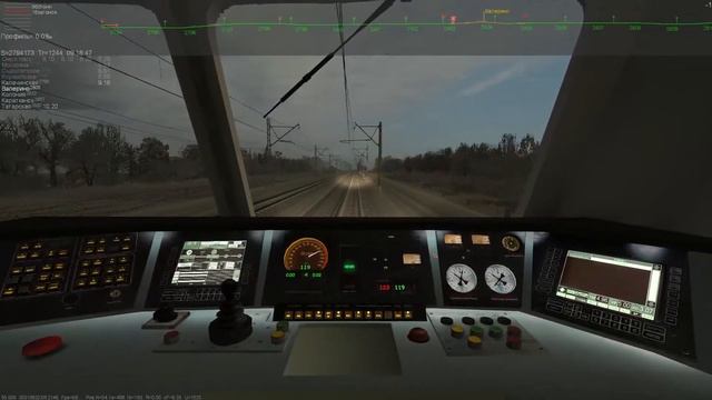 ZDSimulator. Пассажирский поезд 70 по участку Омск-Татарская. смотреть онлайн