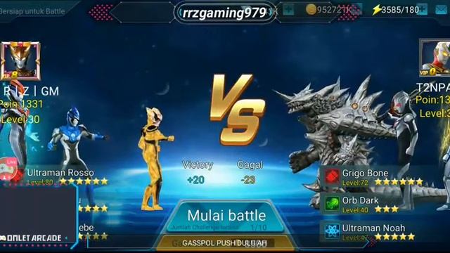 LIVE Ultraman Legend Of Heroes global Rank diamond смотреть онлайн
