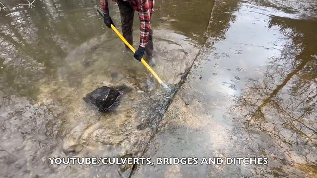 UNCLOGGING CULVERTS IN BEAUTIFUL COUNTRYSIDE! 04/2024