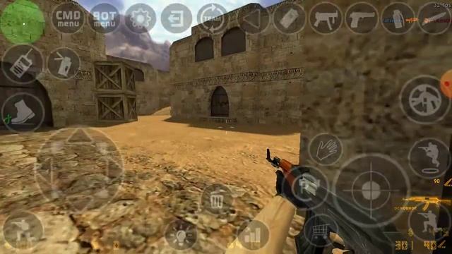 Я играю в CS 1.6 с ботами смотреть онлайн