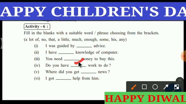 Class 9 English Grammar Chapter 7 || Countables And Uncountables Part 4 || Odia Medium ||
