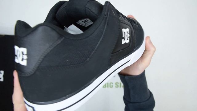 DC Shoes Pure - Black / White - Walktall | Unboxing | Hands on смотреть онлайн