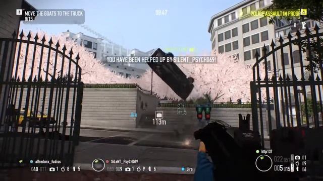 PAYDAY 2: CRIMEWAVE EDITION , everything happens in Goat Simulator. смотреть онлайн