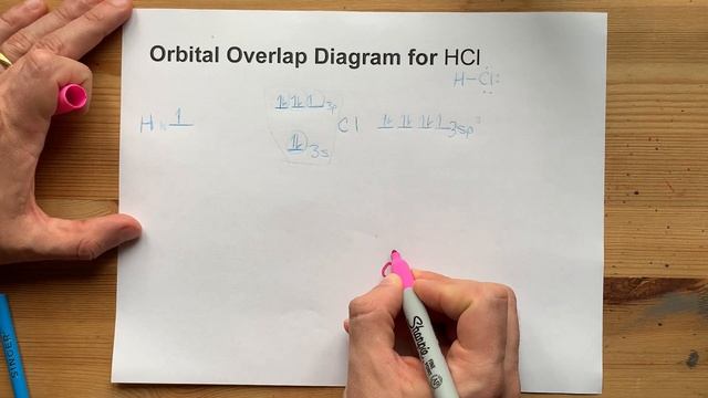 Draw the Orbital Overlap Diagram for HCl (Hydrochloric Acid) смотреть онлайн