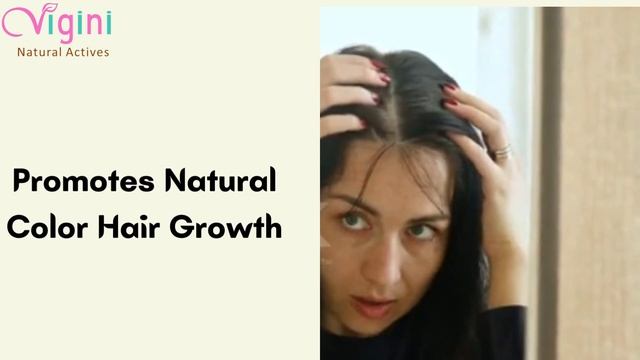 Vigini  Anti-Zero Grey Greying Prevention Hair Nourishment Oil Reduces Fall Loss Thinning Control смотреть онлайн
