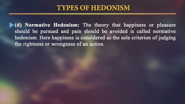 Hedonism in the Theory of Goodness смотреть онлайн