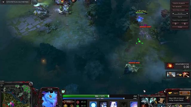 Jogada de Puck Dota 2 смотреть онлайн