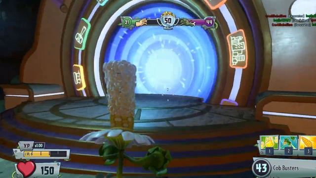 ЦВЕТОЧНЫЙ ОВЕРВОТЧ - PLANTS VS ZOMBIES GARDEN WARFARE 2 смотреть онлайн