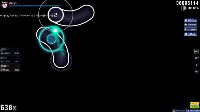 [osu!] Renard - Why Am I So Angry смотреть онлайн