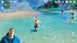 Genshin Impact РЕШЕНИЕ ЗАГАДКИ С ГИДРО МОНУМЕНТАМИ  ФОНТЕЙН 4.1