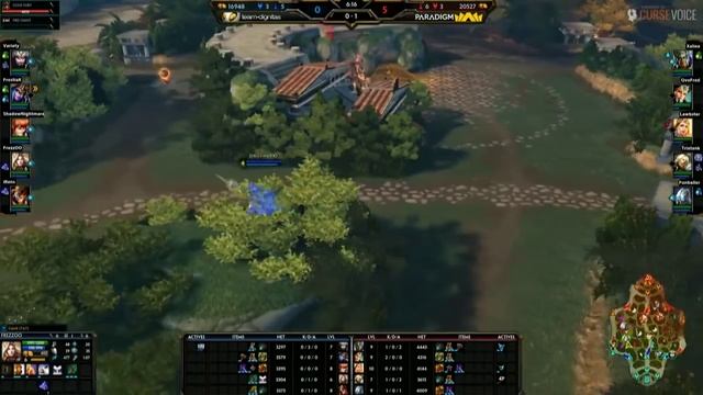 Smite Fr - SPL Eu Fall Split Week 8 : Paradigm Vs Team Dignitas (game 2) смотреть онлайн