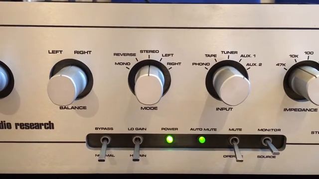 Audio research SP10 startup смотреть онлайн