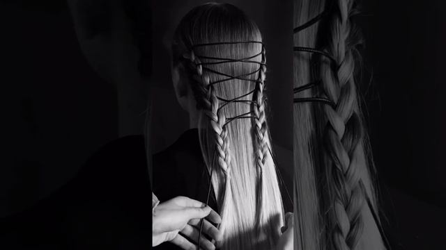 Невероятная укладка с косами