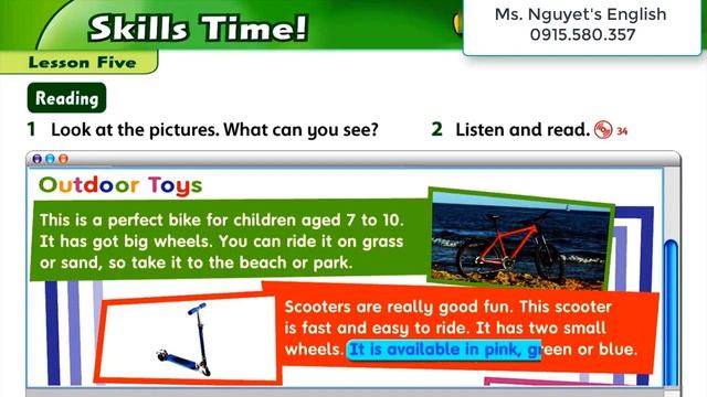 Unit 3 Lesson 5 Outdoor Toys.Family and Friends 2 смотреть онлайн