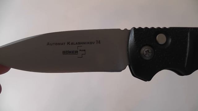 Boker Black Kalashnikov Button Lock Knife KALS74 смотреть онлайн
