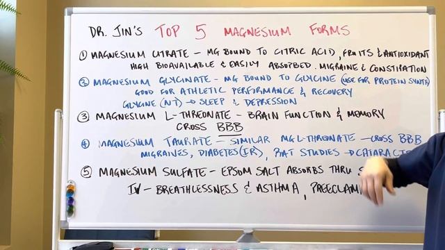 Dr. Jin’s Top 5 MAGNESIUM forms смотреть онлайн
