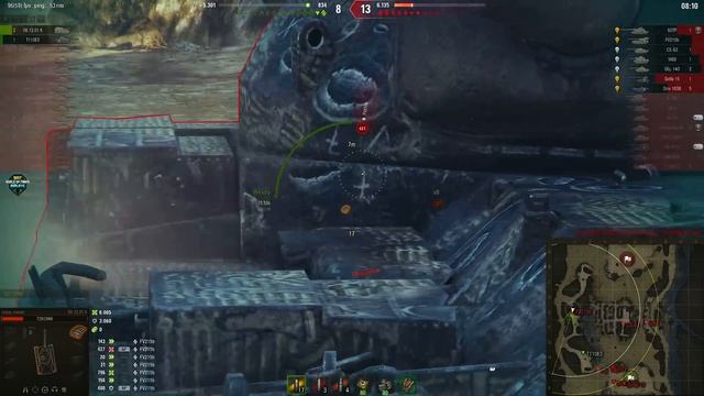 VK 72.01 (K): Not the smartest enemy moves - World of Tanks смотреть онлайн
