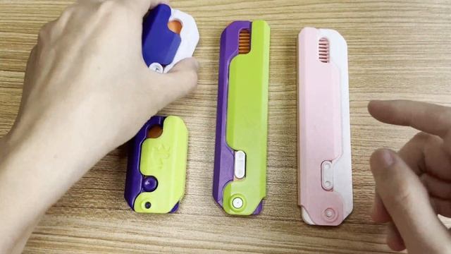 Carrot Knife Unboxing 2023 - Funny 3D Gravity Radish Mini Knife Fidget Toy смотреть онлайн