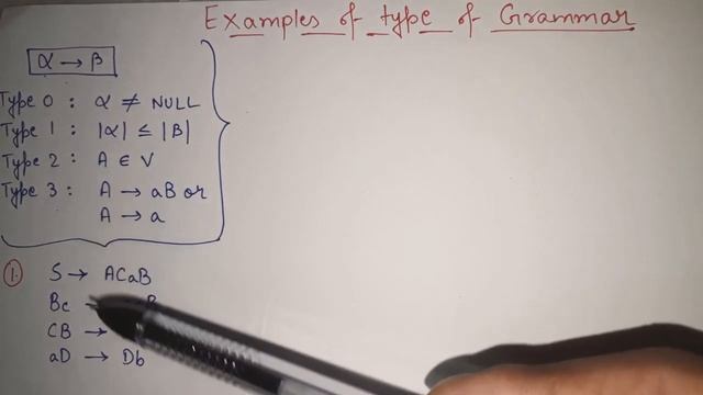 Identify type of grammar (Chomsky: type 0, type 1, type 2, type 3) in theory of computation смотреть онлайн