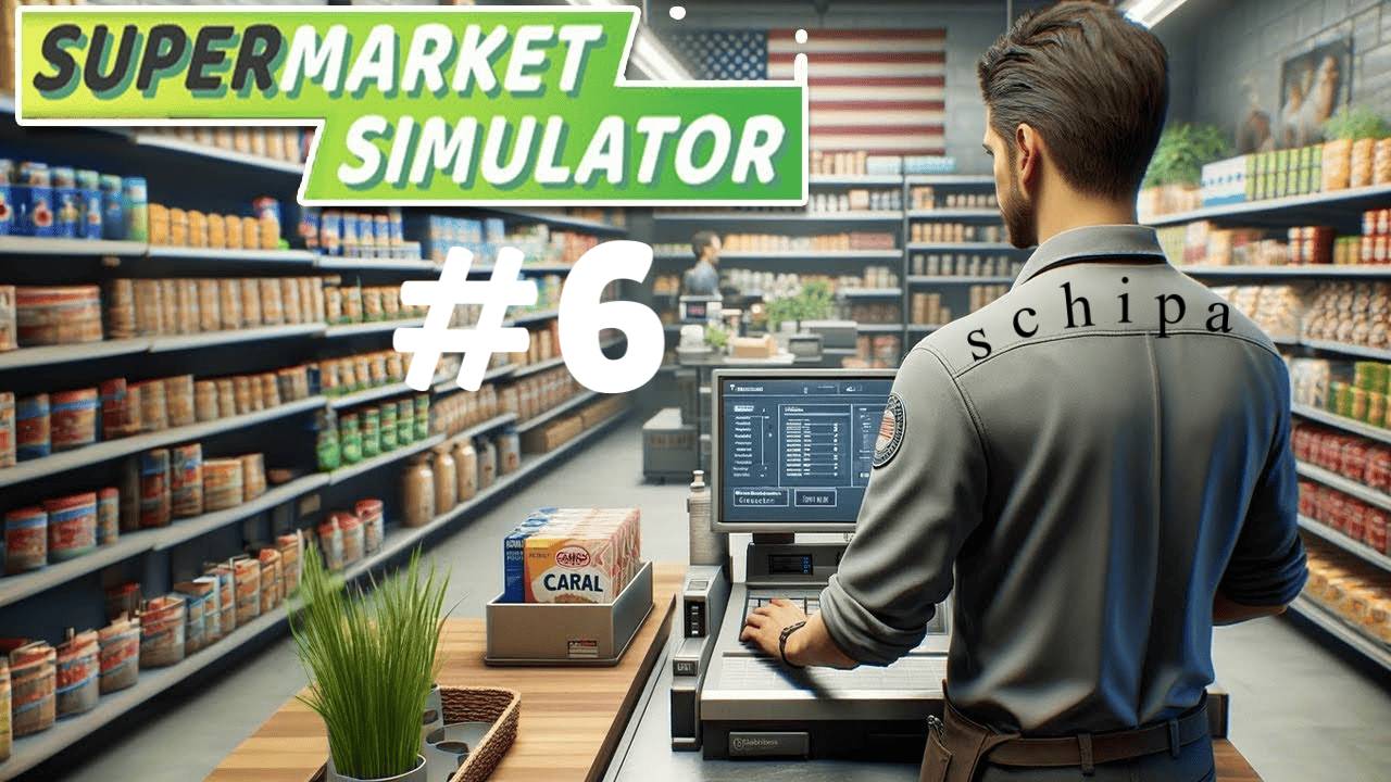 SUPERMARKET SIMULATOR #6 НАНЯЛИ КЛАДОВЩИКА смотреть онлайн