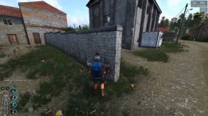 SCUM ч71 будни Скама, строительство дома, небольшой огород