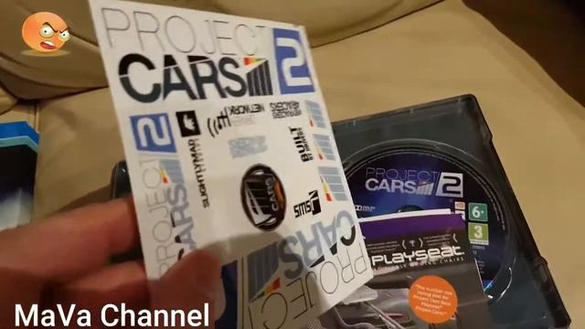PROJECT CARS 2 !!!!!!!!! UNBOXING LIMITED EDITION WITH CODE DLC PACK CODE STEELBOOK смотреть онлайн