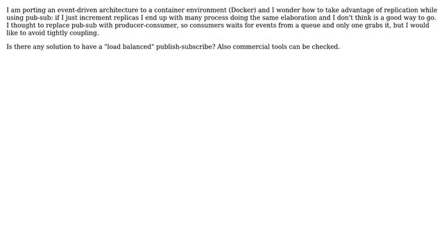 Software Engineering: Pub-Sub pattern and instance replication смотреть онлайн