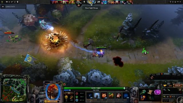 kzVee plays Techies (Rank 1 Techies) Full-game смотреть онлайн