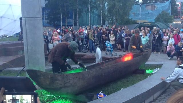 Лодкострун на Студенческом бульваре в Петрозаводске смотреть онлайн