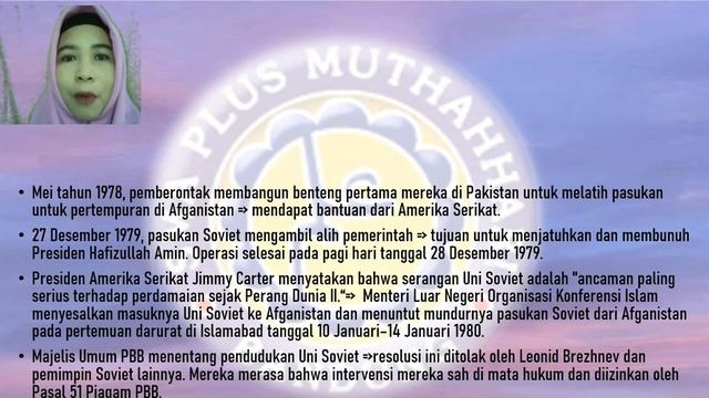 SEJARAH MINAT KELAS XII PERANG AFGANISTAN DAN KRISIS KUBA смотреть онлайн