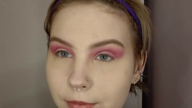 Sanrio girl Inspired Pink Look GRWM using the WETNWILD MY MELODY PALETTE! смотреть онлайн