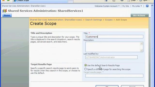 SharePoint: Refine Business Data Catalog Search with Scopes смотреть онлайн