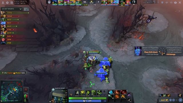 OG.TOPSON EARTH SPIRIT VS TEAM LIQUID - DOTA 2 7.28 GAMEPLAY смотреть онлайн