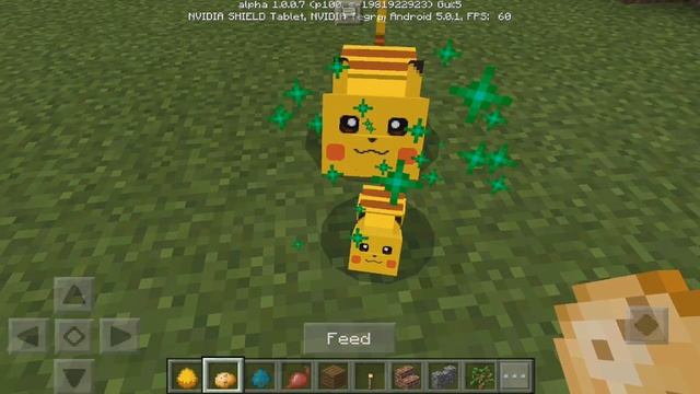 PIKACHU in MCPE 1.0!!! - Pikachu Behavior Pack ADDON - Minecraft PE (Pocket Edition) смотреть онлайн