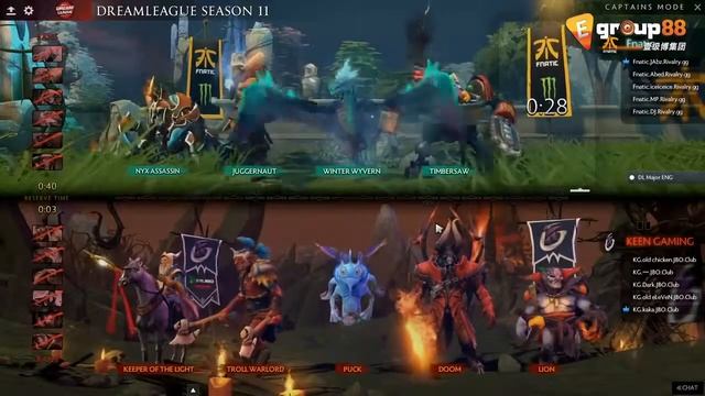 Dota2 DreamLeague S 11 Highlight (22 March)(Upper) смотреть онлайн