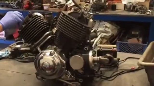Yamaha 2002 XVS650 650 VSTAR Classic Motor Engine PSI Compression Test смотреть онлайн