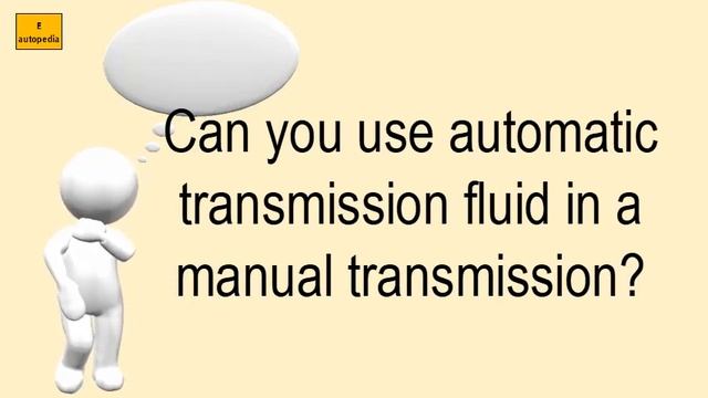 Can You Use Automatic Transmission Fluid In A Manual Transmission? смотреть онлайн