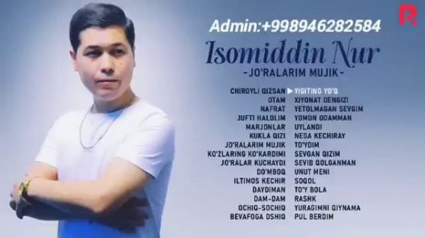 Isomiddin Nur Jo'ralarim mujik nomli albom dasturi 2021