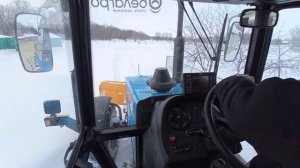 Бульдозерный отвал на МТЗ-1221