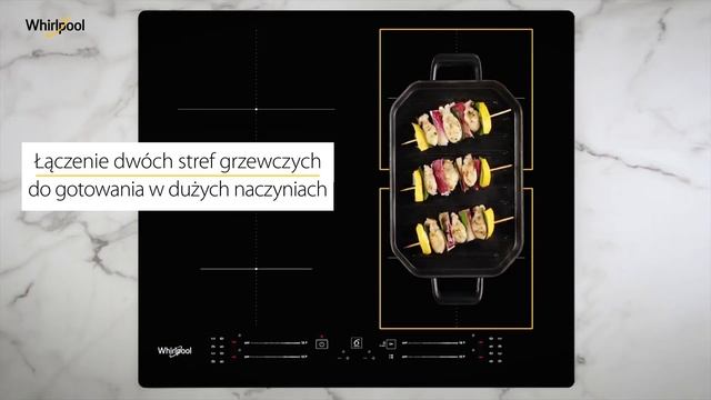 Płyta indukcyjna Whirlpool z funkcją ConnexionZone смотреть онлайн