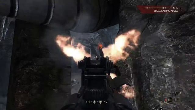 (PC)Wolfenstein The Old Blood Gameplay Part 15 - Exit the caves--1080p смотреть онлайн