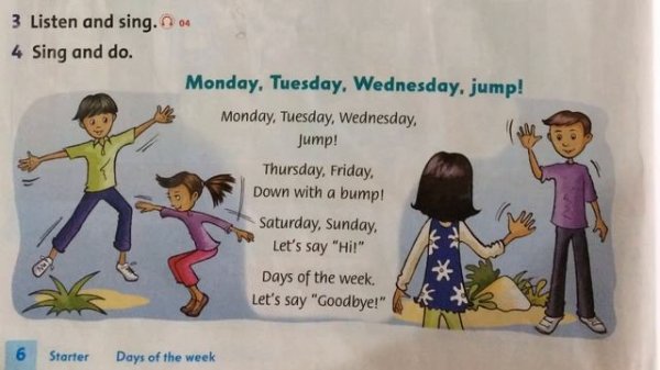 Family and Friend Starter lesson 3