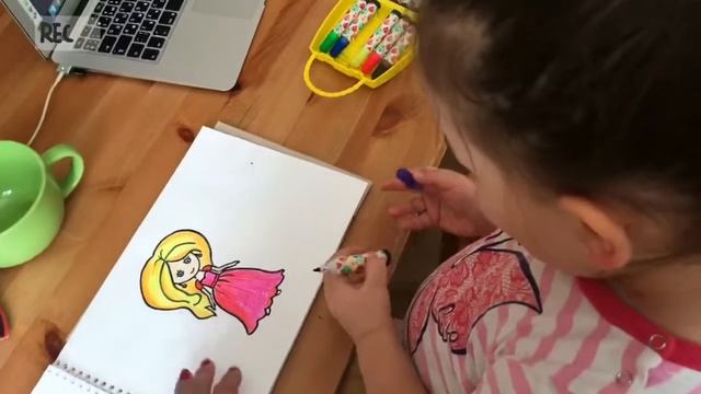 Vlog. Воскресенье английские песни и рисунки смотреть онлайн