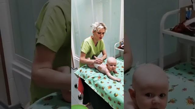 Массаж грудничку смотреть онлайн