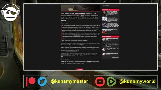 Gaming News | Baldur´s Gate 3 | Shinji Mikami New studio? | Deals | 22 MAR 2024 смотреть онлайн