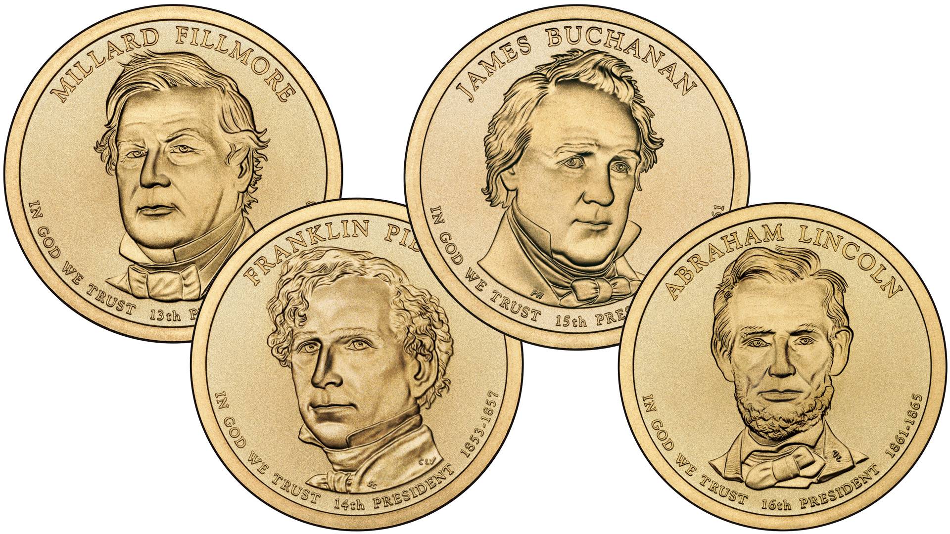 Монеты 1 доллар США из серии Президенты выпуска 2010 года смотреть онлайн